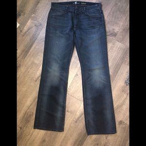 7 For All Mankind : men’s jeans  size 36